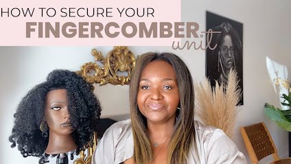 Pin your FINGERCOMBER Unit down so it won’t fall off