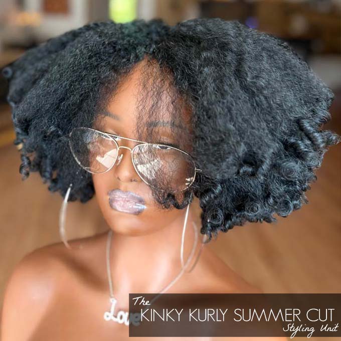 The Kinky Kurly Summer Cut Styling Unit-Various Colors image 0