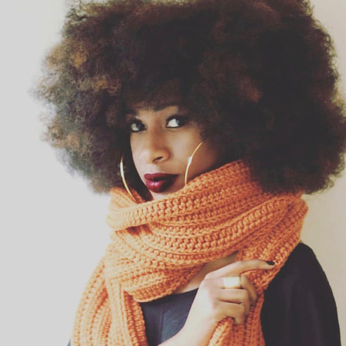 The Chioma Mega Scarf Pumpkin image 0