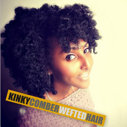 KINKY COMBER WEFTED HAIR image 3