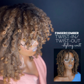 The FINGERCOMBER TWIST-IN/TWIST-OUT Styling Unit