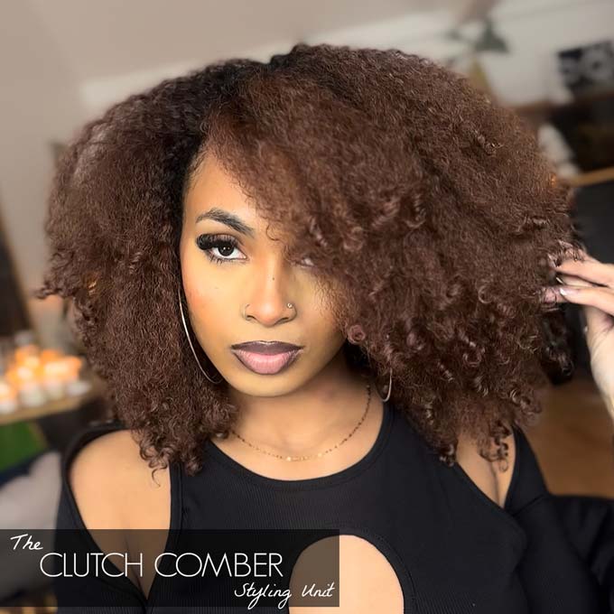 The Clutch Comber Styling Unit -Suga’ honey Iced Tea image 0