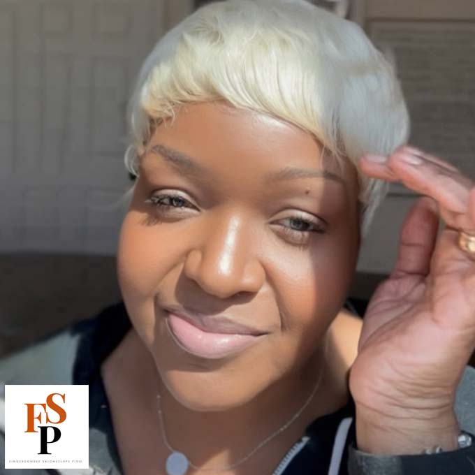 The SOULeil Platinum Pixie Wig image 0