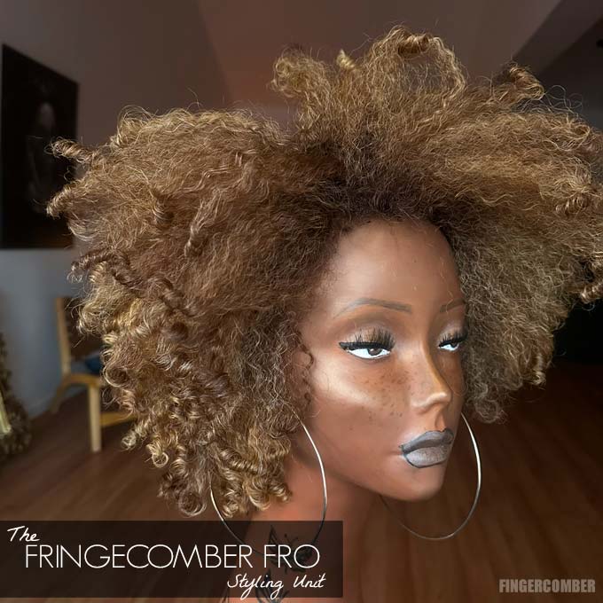 The FRINGEcomber Fro Styling Unit-GIN BRÛLÉE image 0