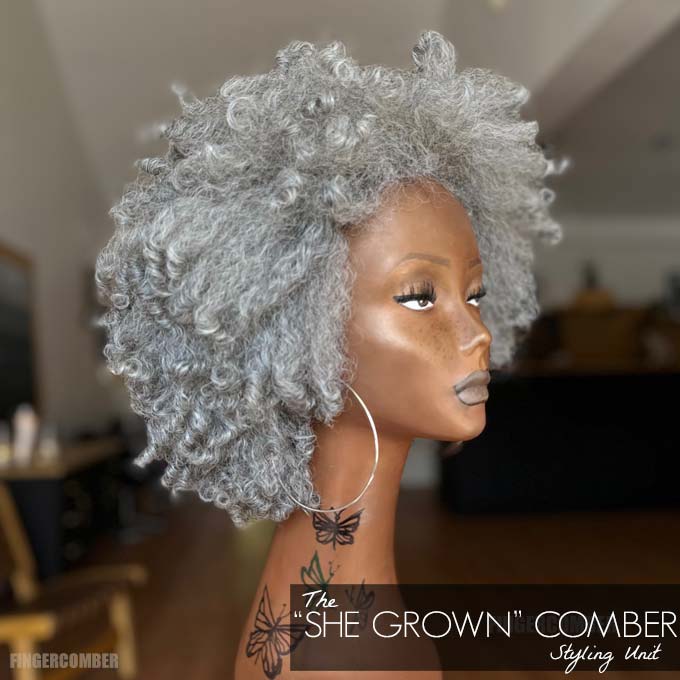The “She Grown” Comber Styling Unit-Sterling image 0