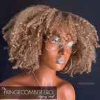 The FRINGEcomber Fro Styling Unit-Chai Tea image 0