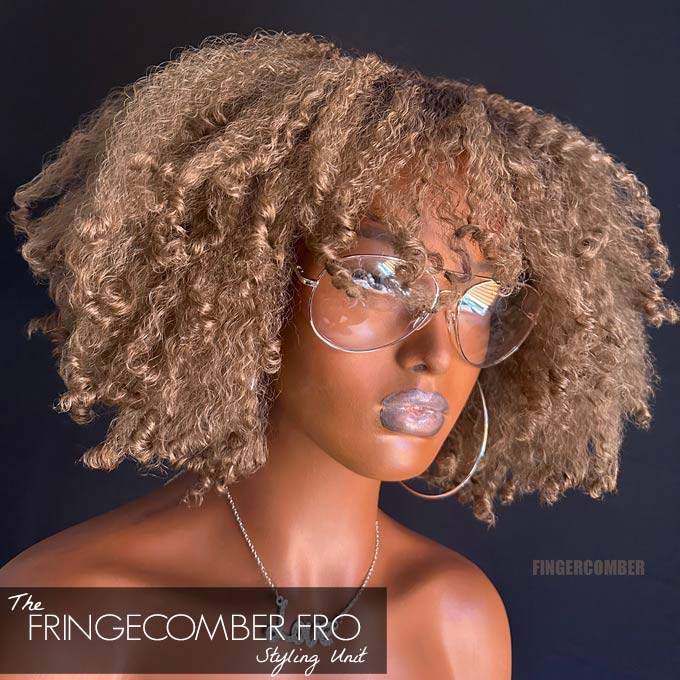 The FRINGEcomber Fro Styling Unit-Chai Tea image 0