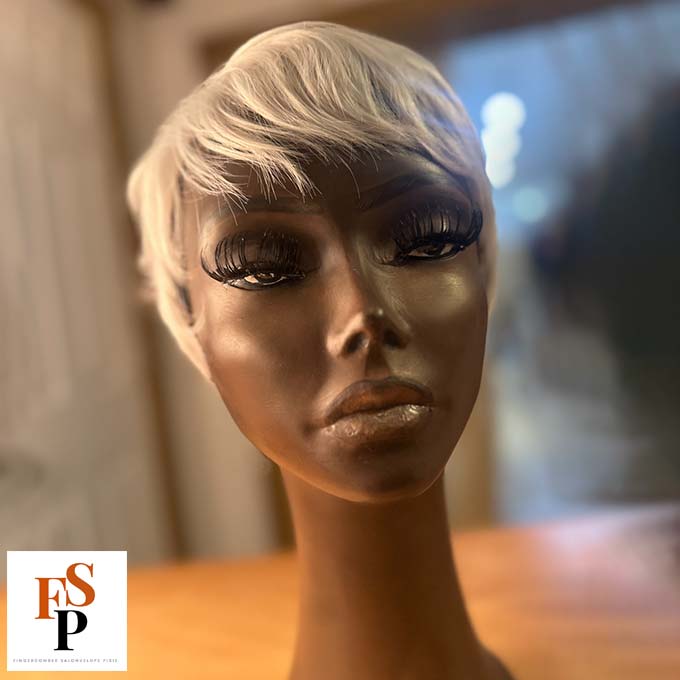 SNOH Sterling Silvery Pixie Cut Wig image 0