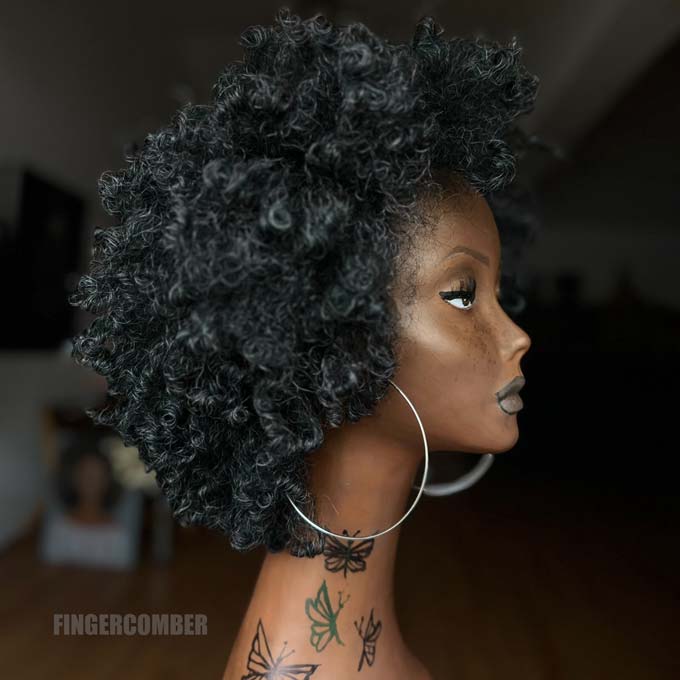 The “She Grown” Comber Styling Unit-Almost Pewter image 1