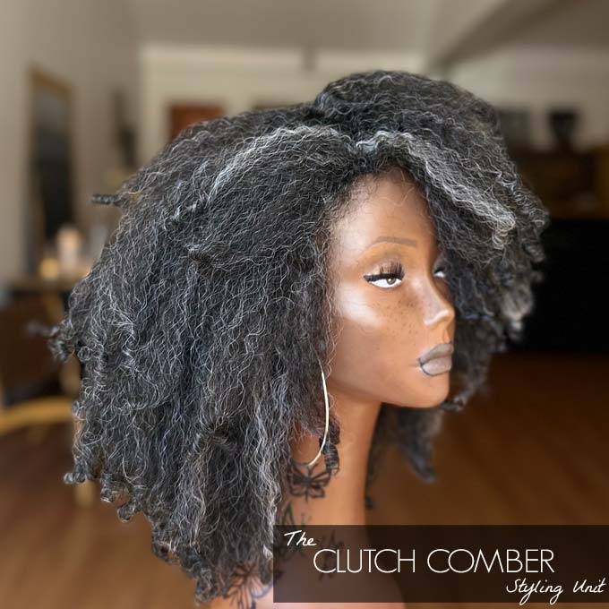 The Clutch Comber Styling Unit- PEWTER – fingercomber