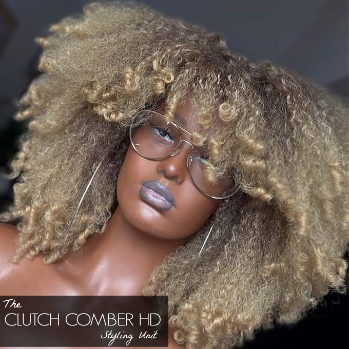 The Clutch Comber HD Styling Unit -Honey-Mango Champagne