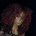The FRINGED KOIL OUT Styling Unit - Black Cherry Ice