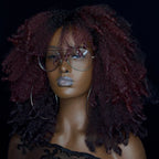 The FRINGED KOIL OUT Styling Unit - Black Cherry Ice