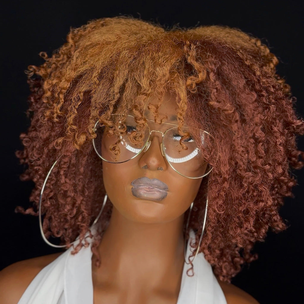 The FINGERCOMBER BANGIN' KINKY KURLY WASHDAY styling unit