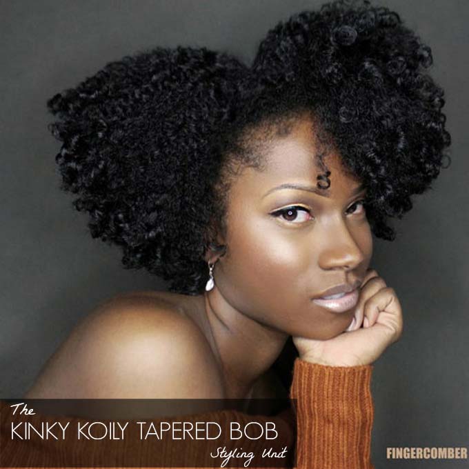 The KINKY KOILY TAPERED BOB Styling Unit