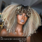 The She Bangin’ Angled Bob Styling Unit-iced ginger beer image 0