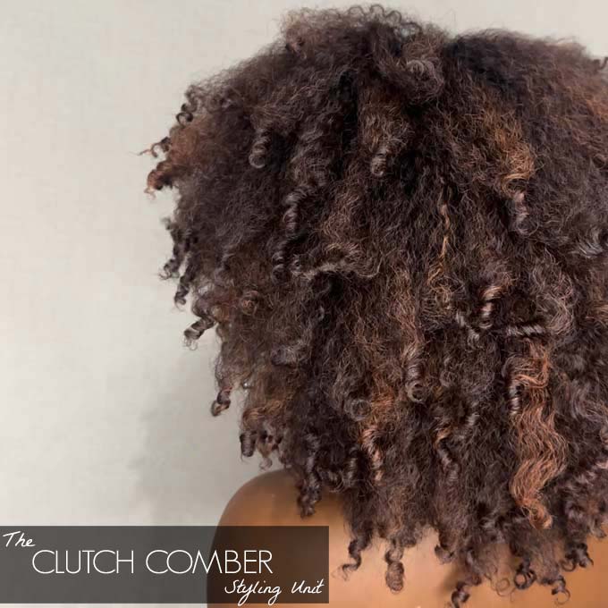 The Clutch Comber Styling Unit-Peach Tea image 0