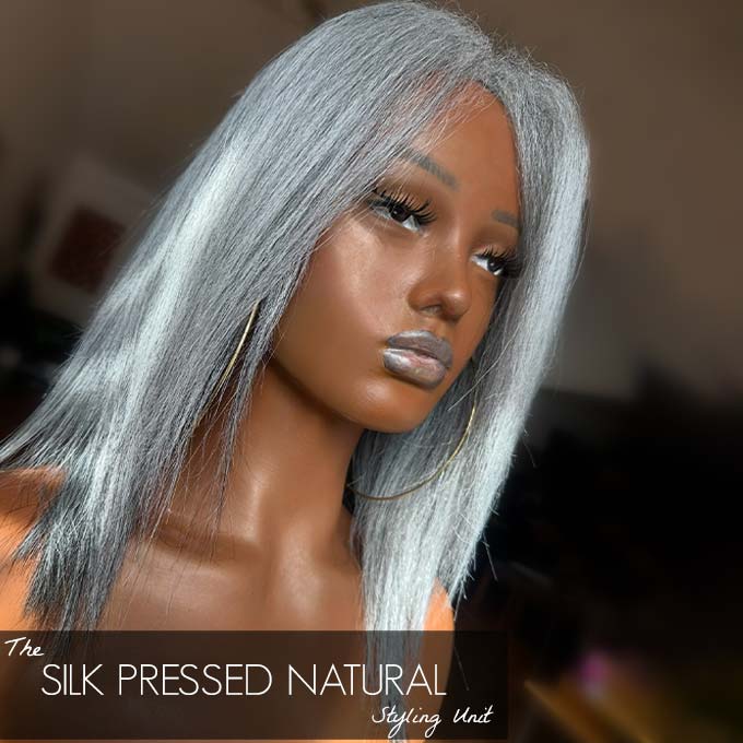 The Silk Pressed Natural SK Styling Unit -Sterling