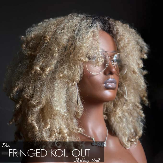 The FRINGED KOIL OUT Styling Unit-Ombré Lemoncello
