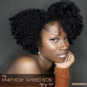 KINKY KOILY TAPERED BOB